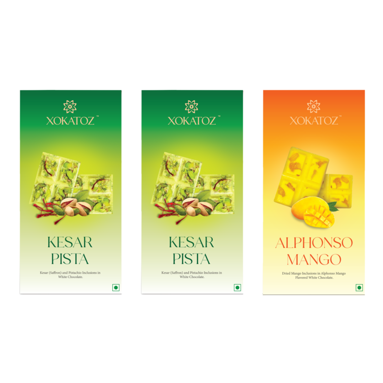 Combo Pack Kesar Pista Kesar Pista Alphonso Mango XOKATOZ