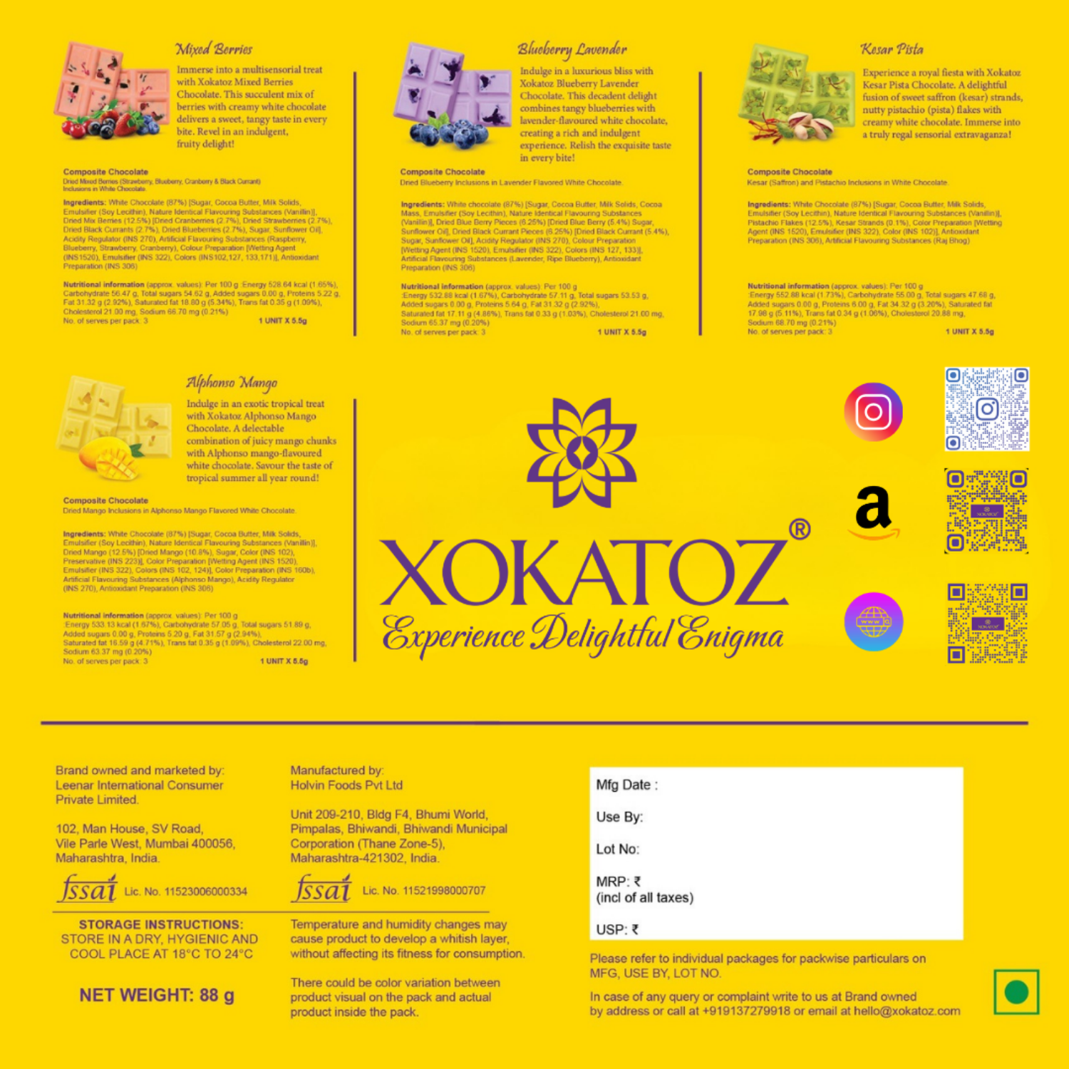 Xokatoz Premium Chocolate Gift Box - Image 4